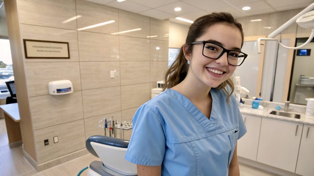Home 16 dental assistant career